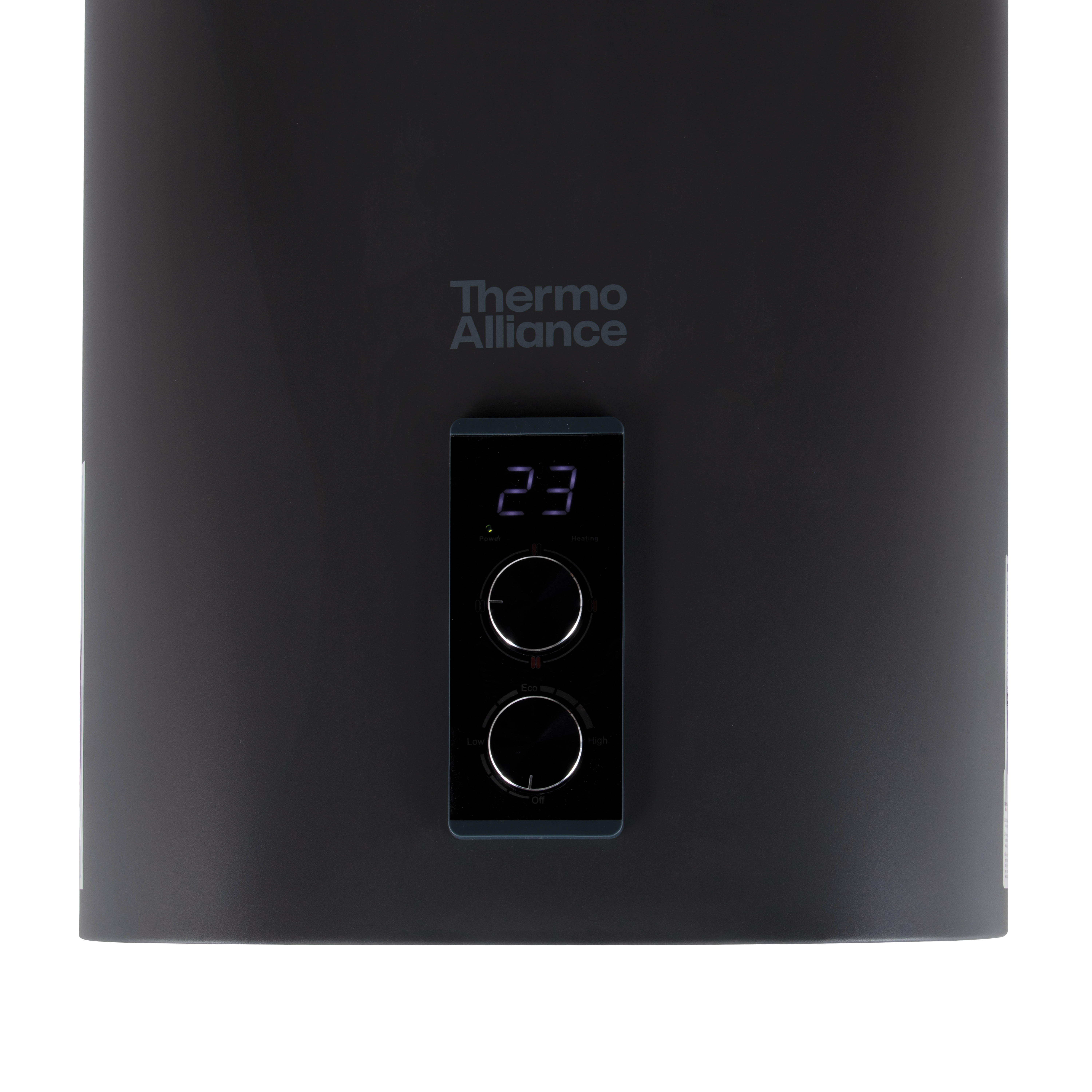 Водонагрівач електричний Thermo Alliance 50 л Grey, плоский вертикальний, мокрий ТЕН 2 кВт (0,8+1,2) DT50V20G(PD)/2G