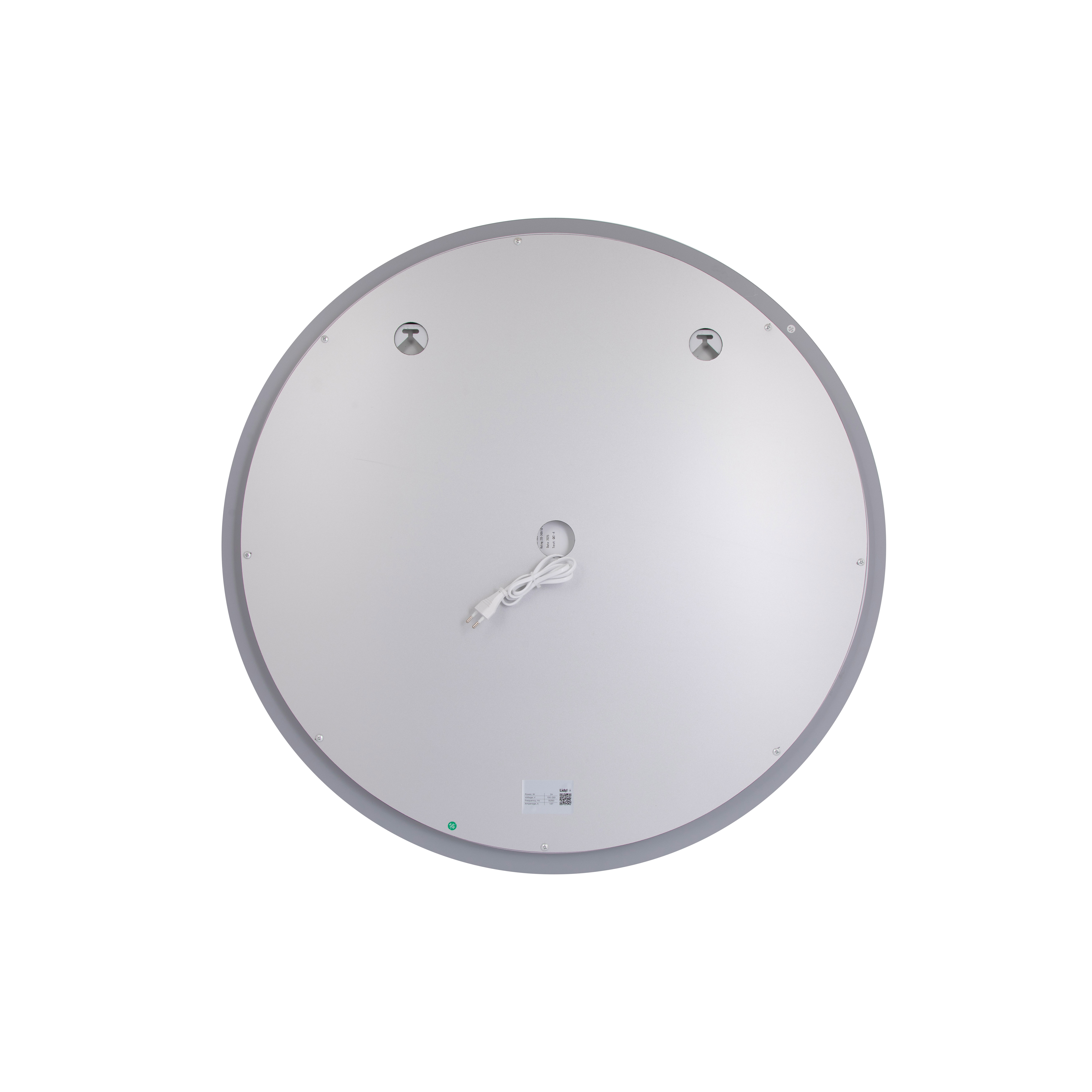 Дзеркало Lidz Astra R600 з LED-підсвічуванням Touch, з антизапотіванням, з димером, рег. яскравості LDASR60049289
