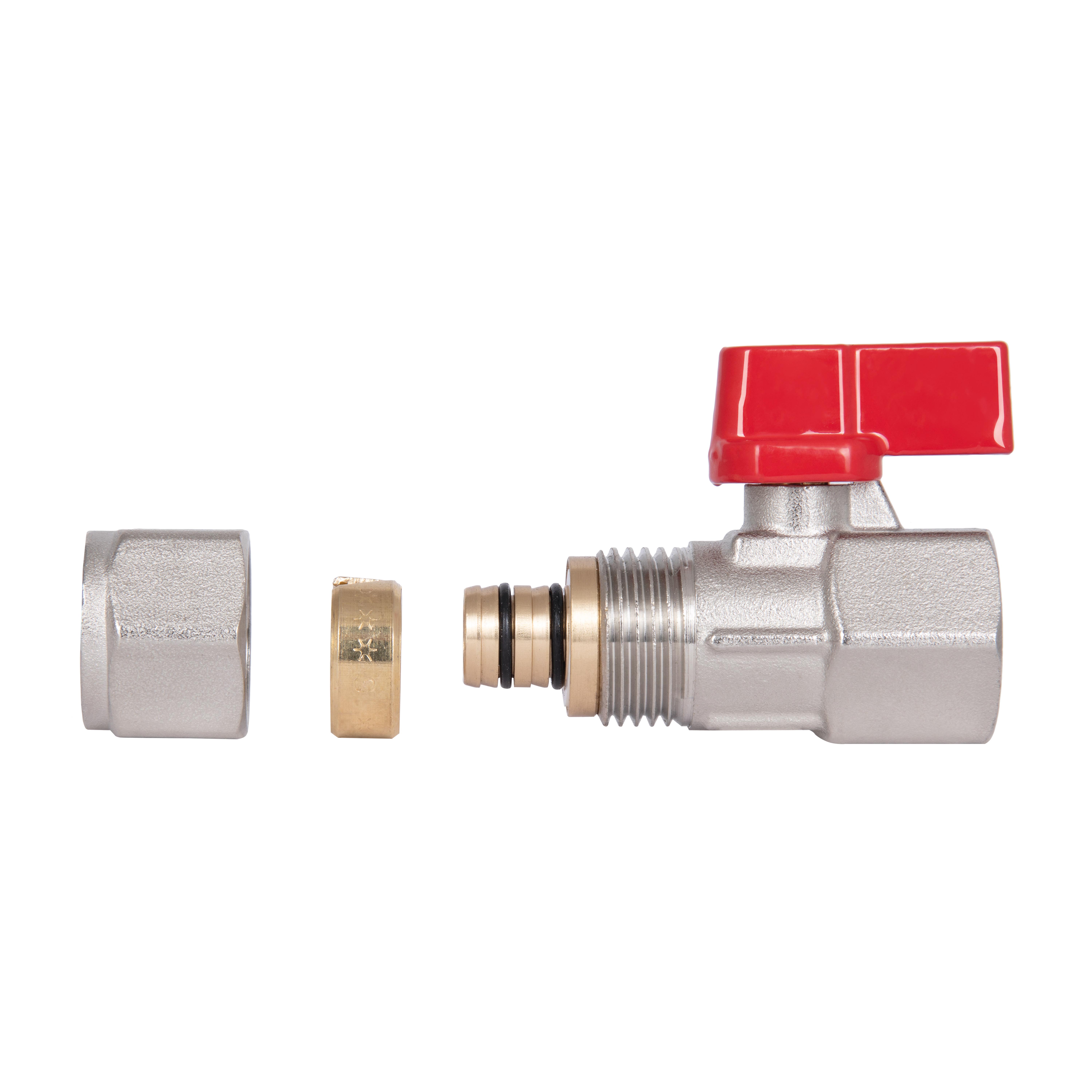 Кран кульовий обтискний Thermo Alliance Forte 16х1/2" ВР SF264W15
