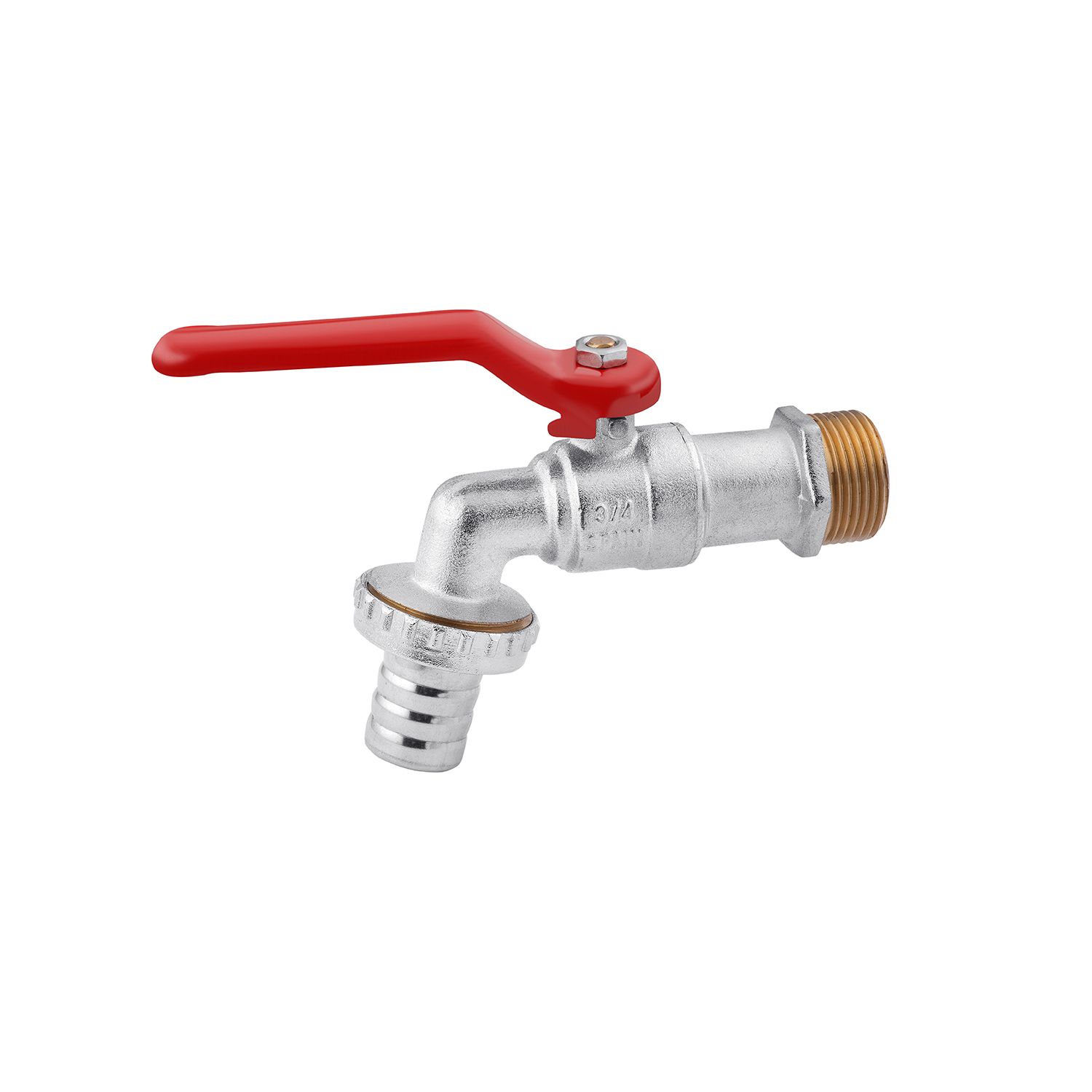 Кран для поливу Karro 3/4" PN40 нікельований KR-2001