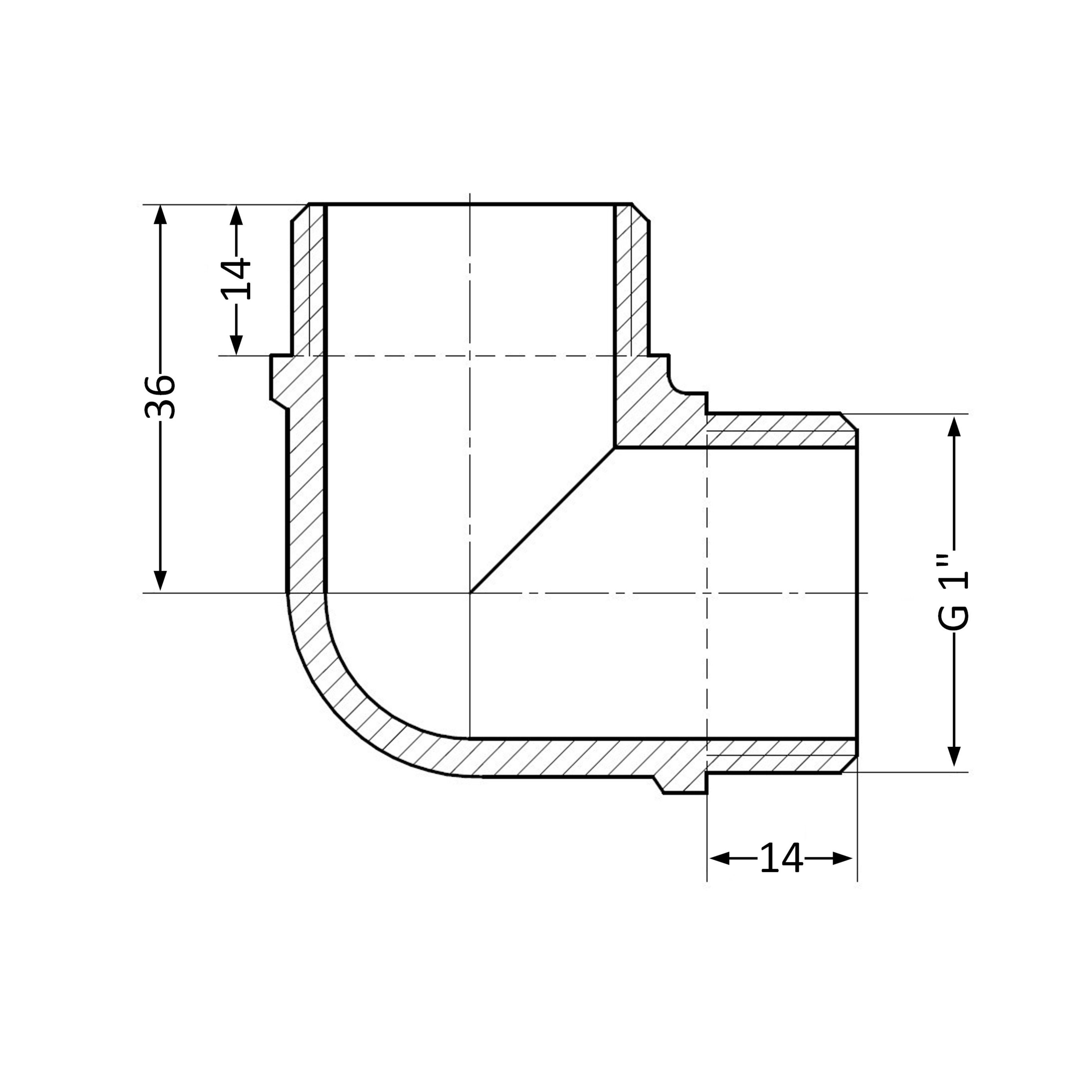 Кутик Thermo Alliance Standart 1" ЗР SD41925