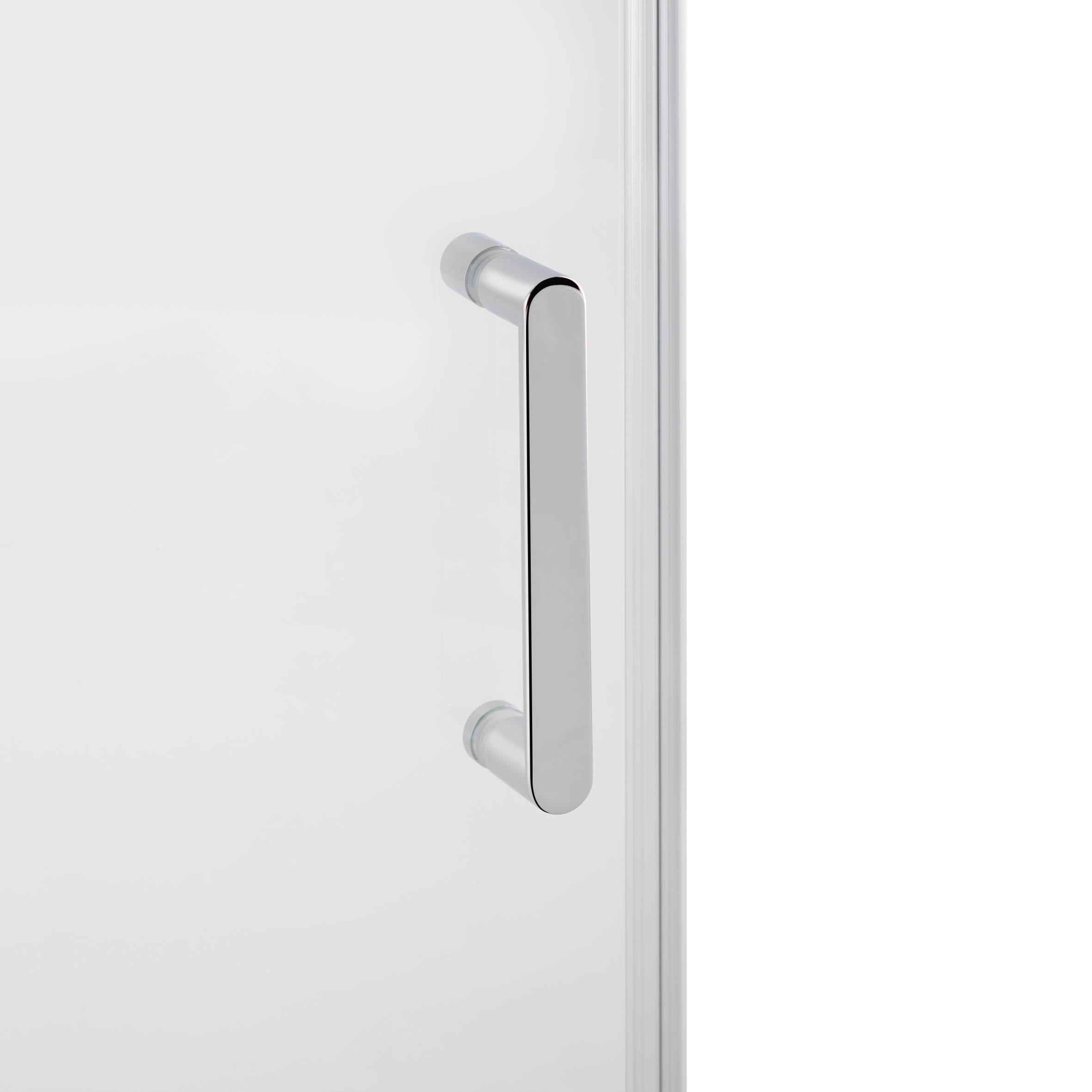 Душові двері в нішу Qtap Taurus CRM201-11.C6 97-108x200 см, скло Clear 6 мм, покриття CalcLess
