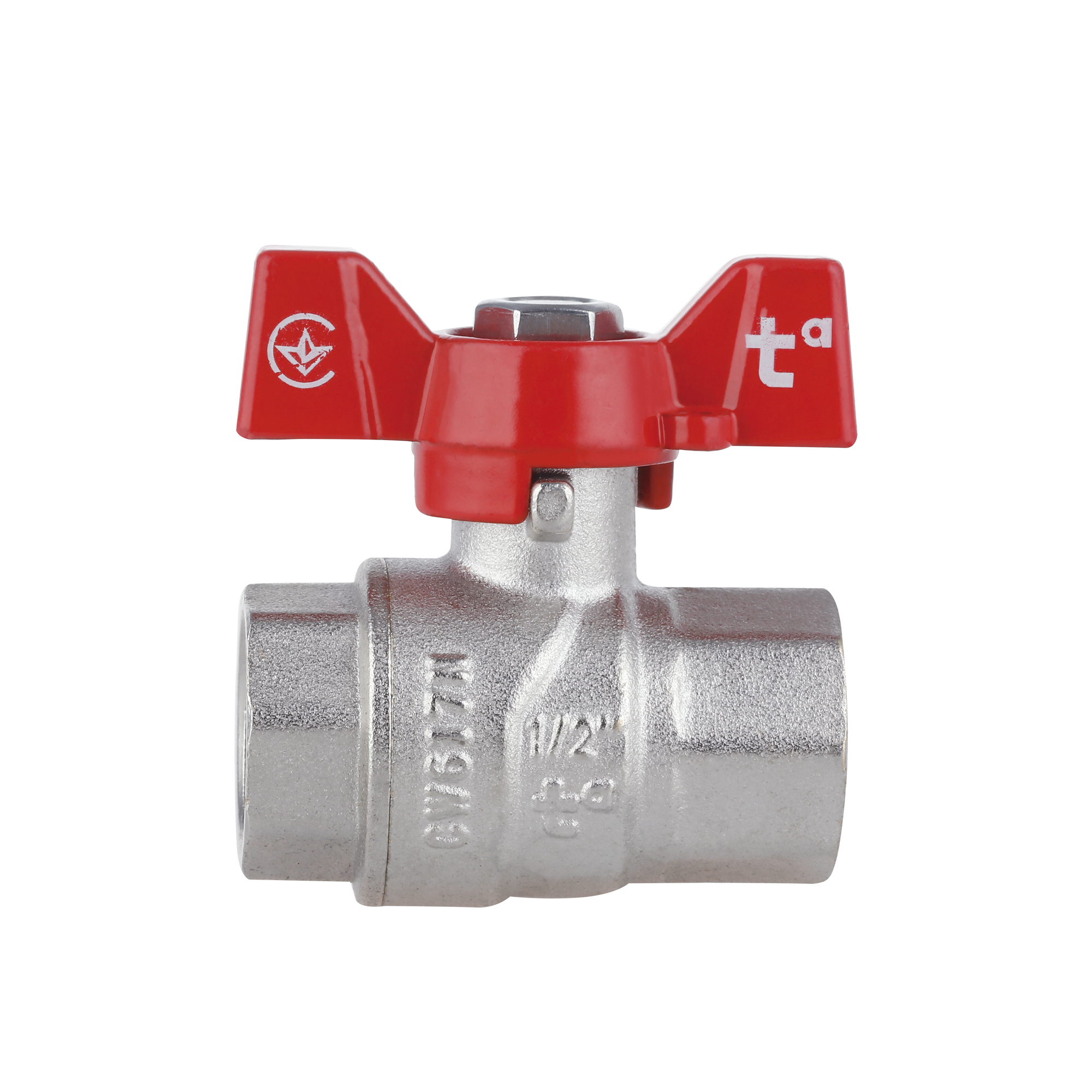 Кран кульовий Thermo Alliance Forte 1/2" ВР для води (метелик) SF602W15