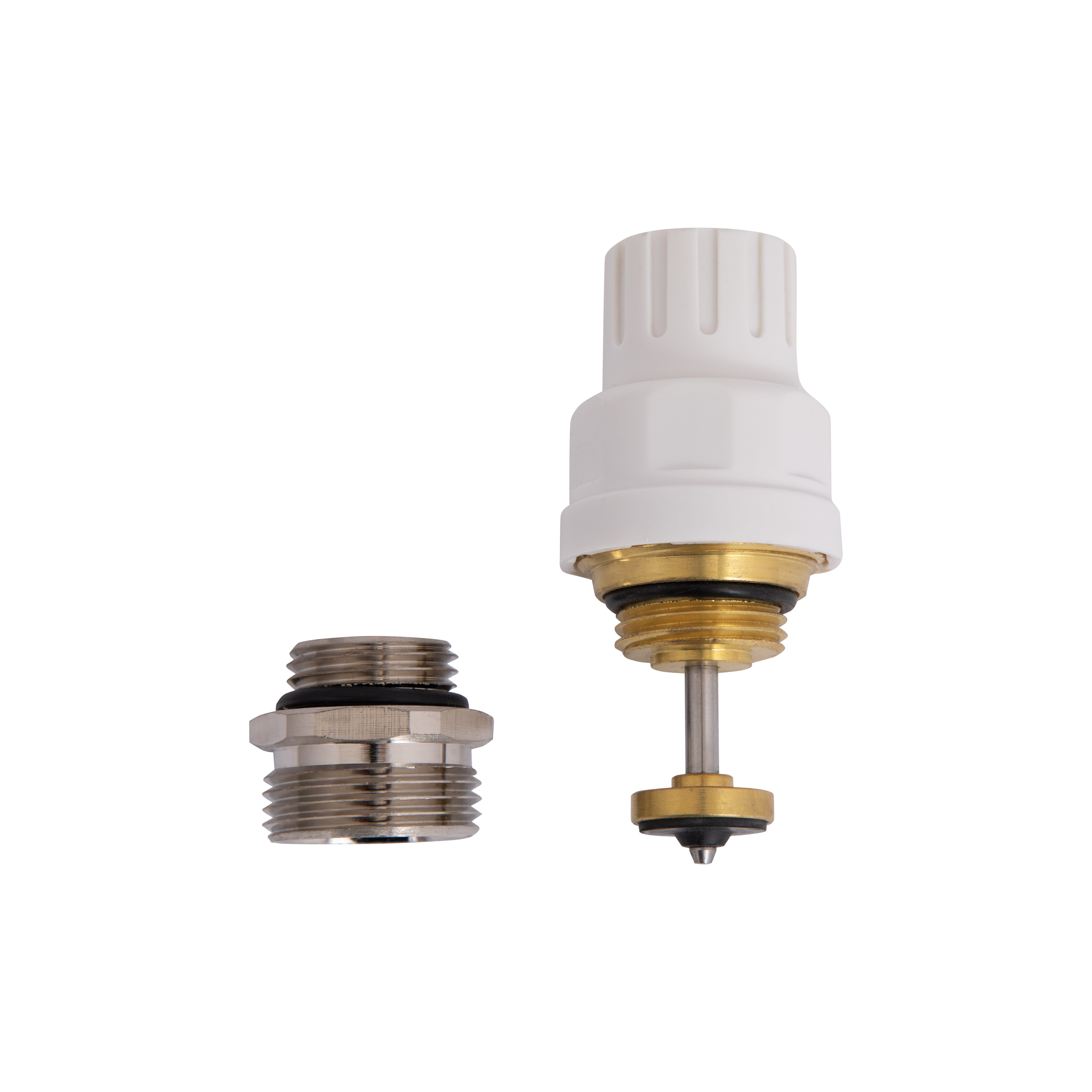 Кран термостатичний Thermo Alliance Standart 1/2"х3/4" з ручкою для колектора SFE009