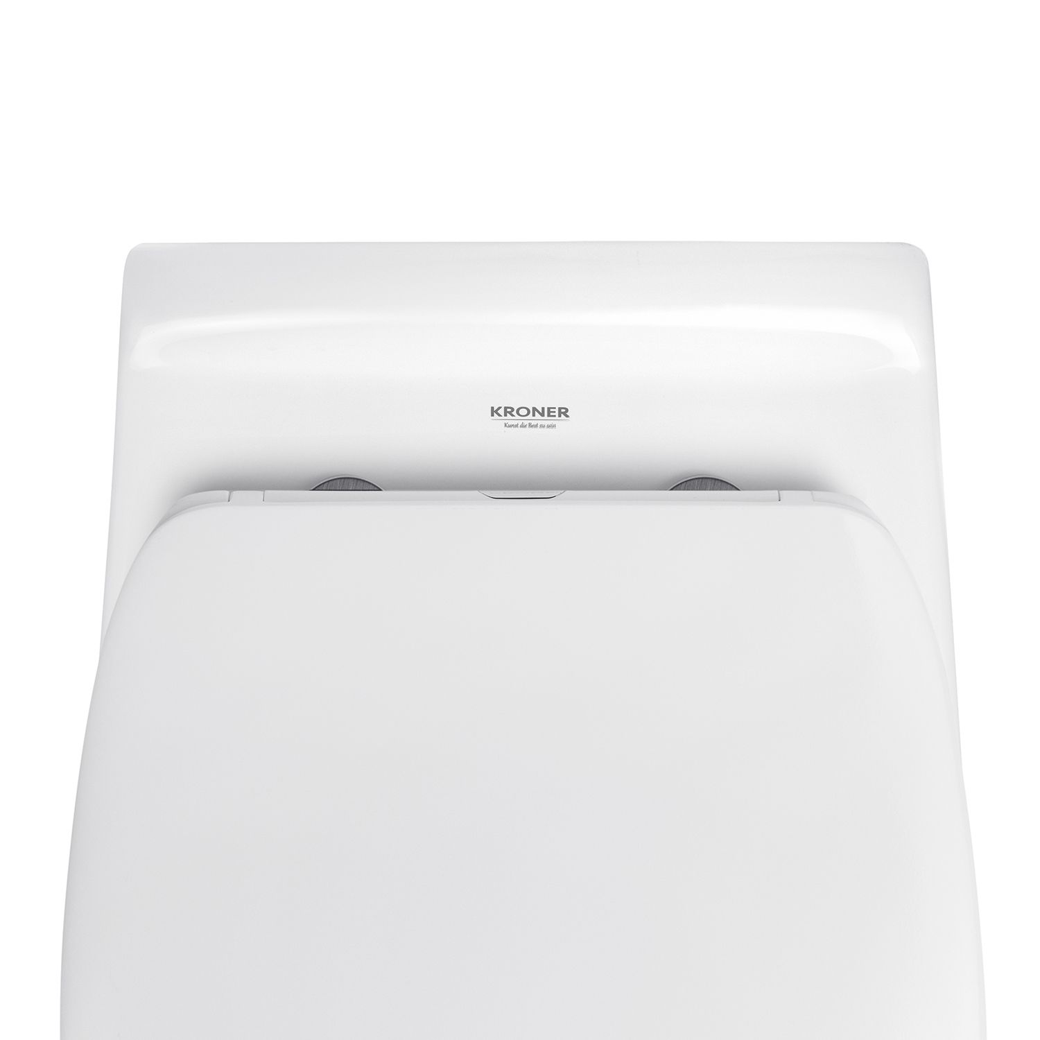 Унітаз підвісний Kroner Oker WHI533536 RIMLESS безобідковий з сидінням