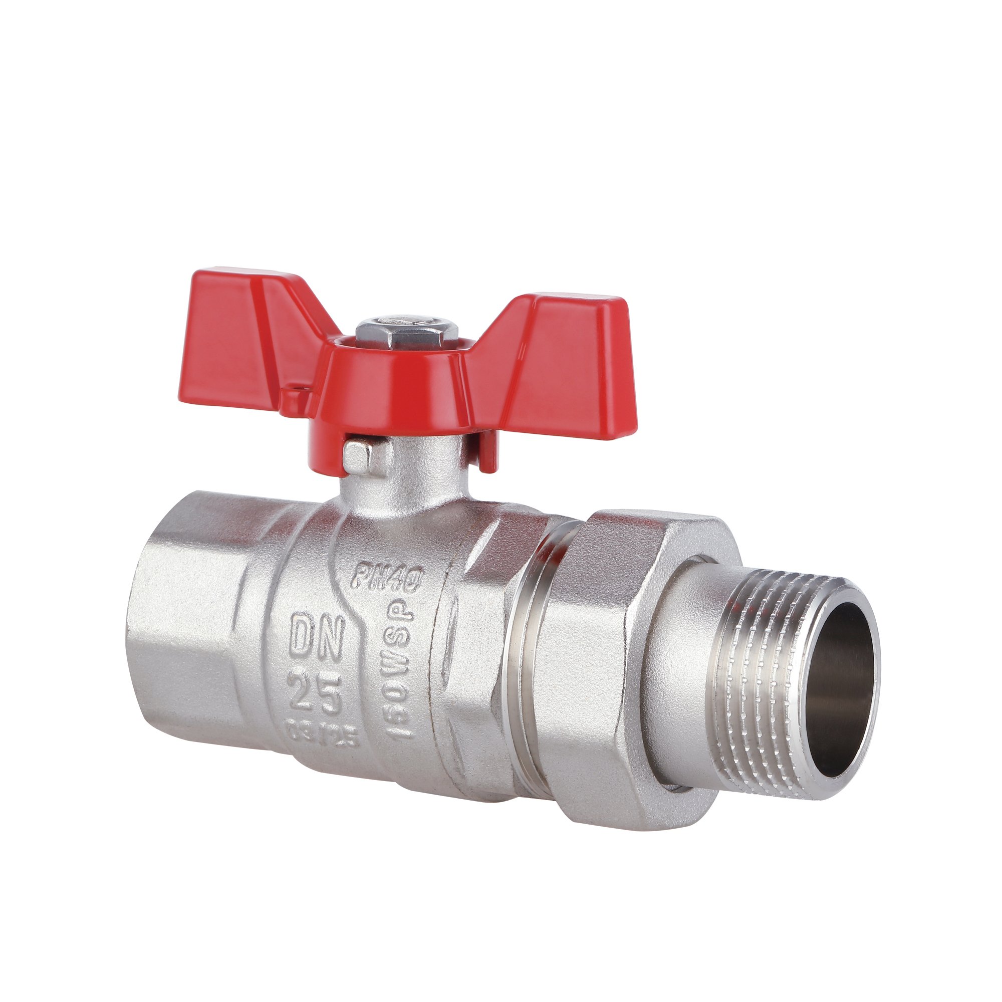 Кран кульовий "Американка" Thermo Alliance Forte 1" прямий SF220W25