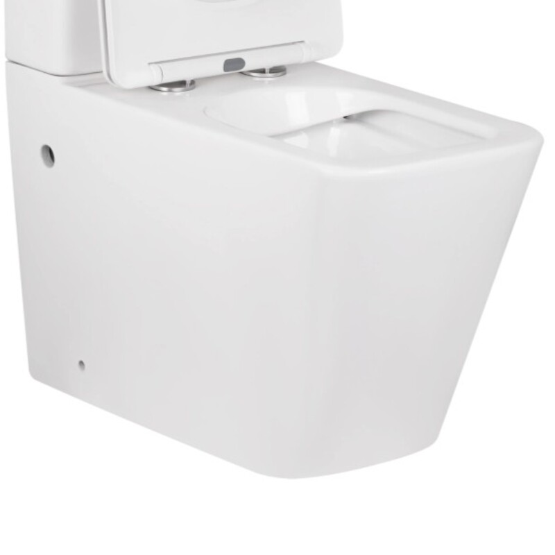 Чаша унітазу-компакту без сидіння MIXXUS PREMIUM QUADRO-0402-R BOWL 425x390x675 система змиву RIMLESS (MI8340)