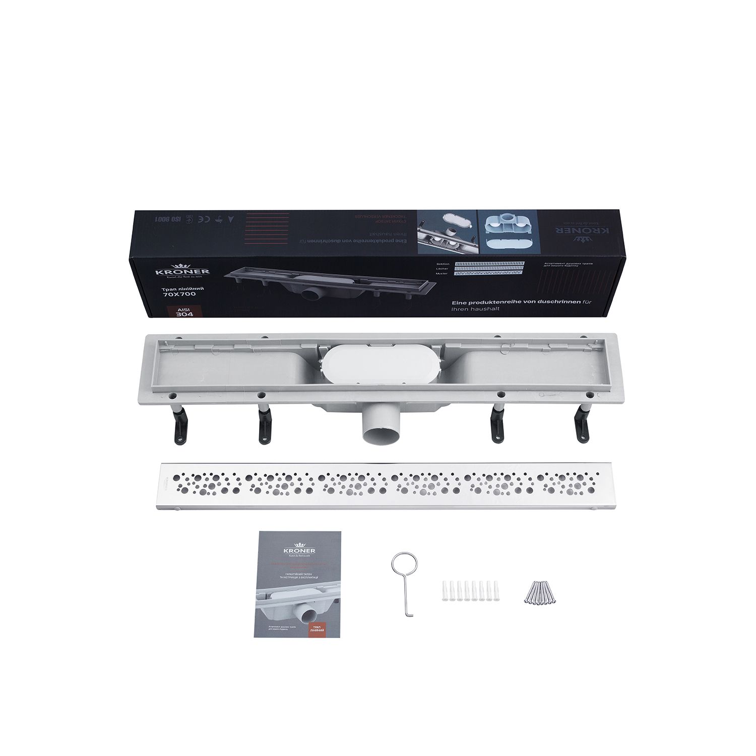 Трап лінійний Kroner KRP Harz M70 Muster