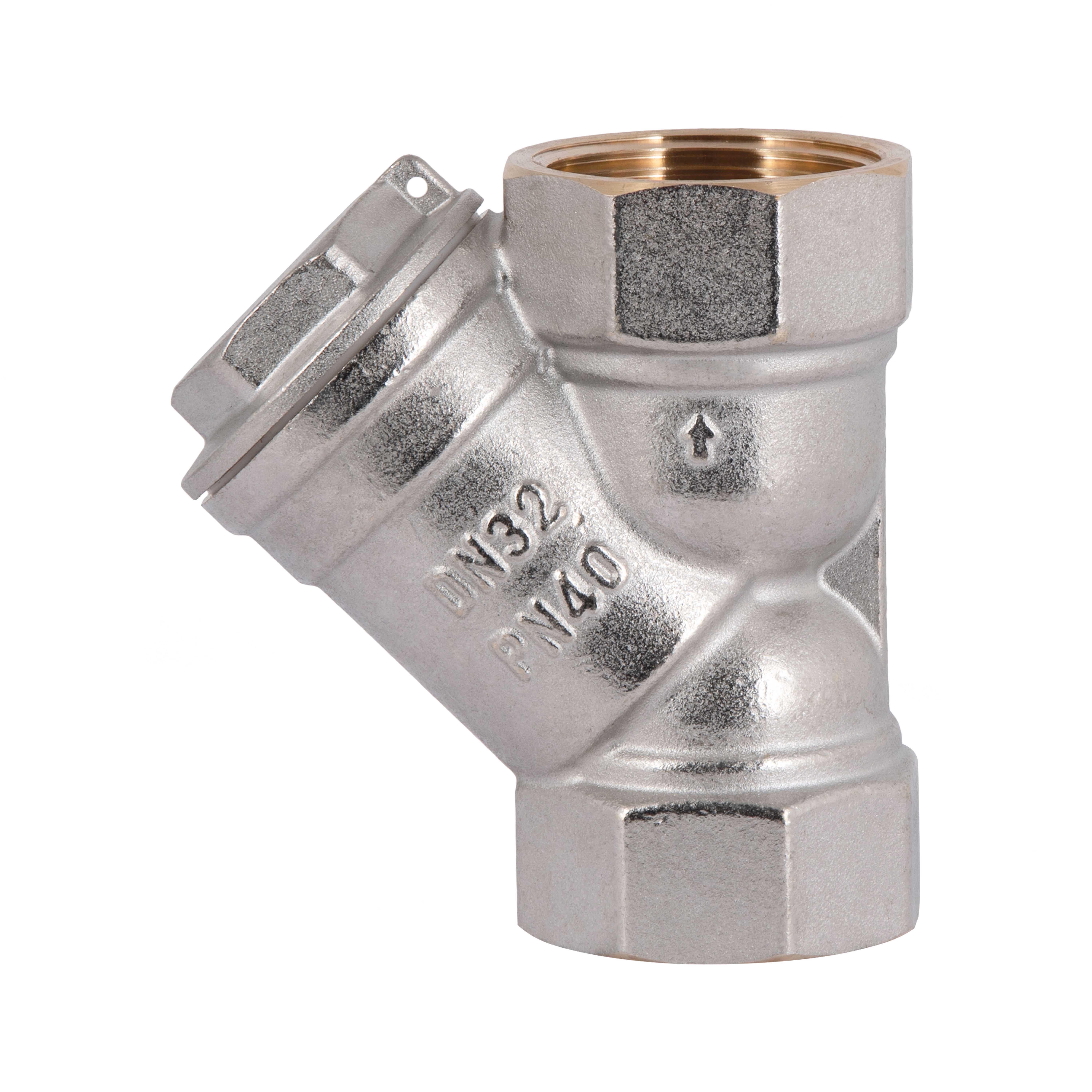 Фільтр грубої очистки Thermo Alliance Standart 1 1/4"ВВ нікель для води косий TAS124W32