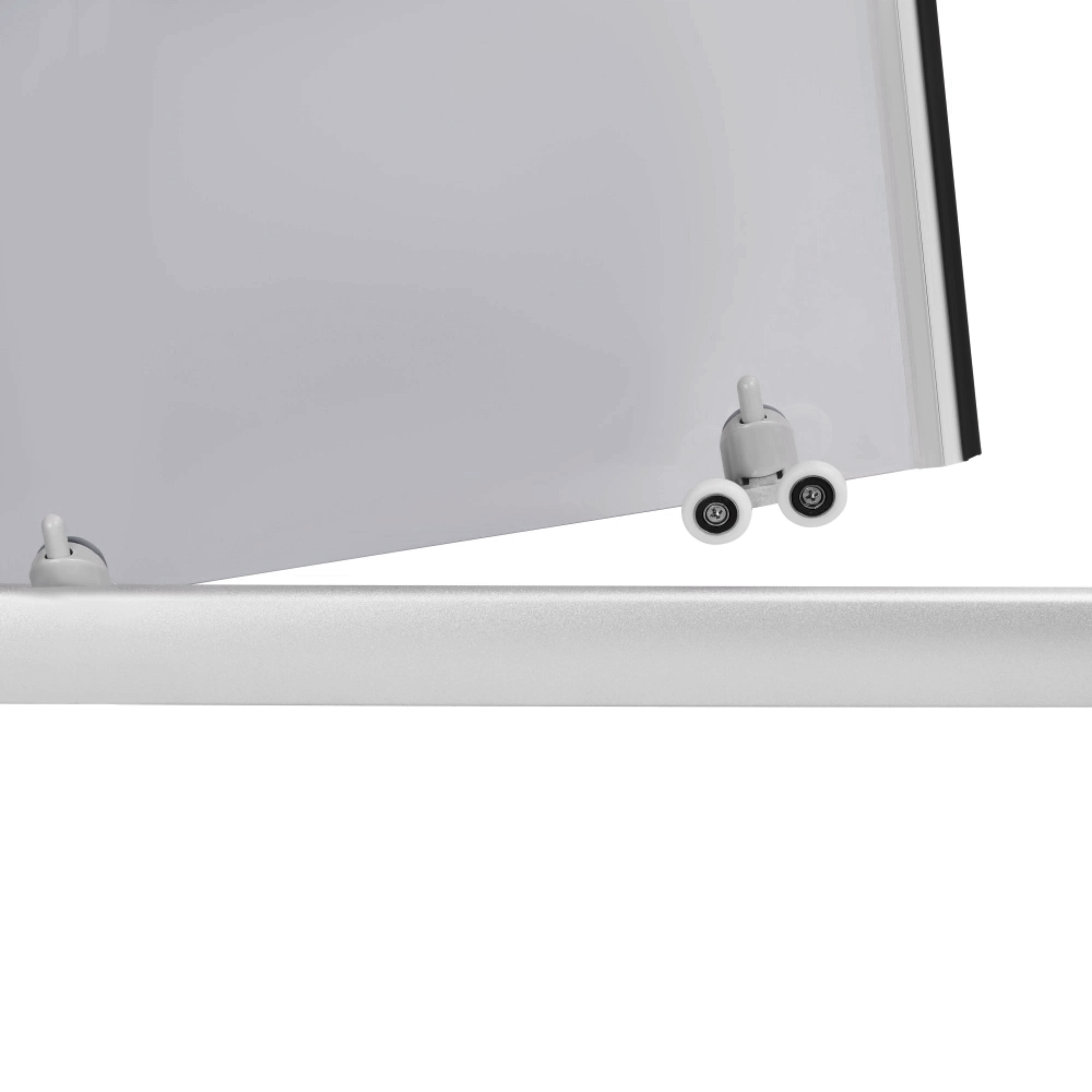 Душова кабіна Lidz Latwa SC90x90.SAT.LOW.DGR, скло темне тоноване 4 мм без піддона