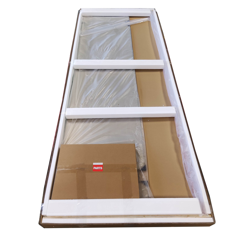 Двері у нішу розпашні KOER SR SD04-120x200-TR-01 прозоре скло EASY CLEAN 10мм хром (KR5387)