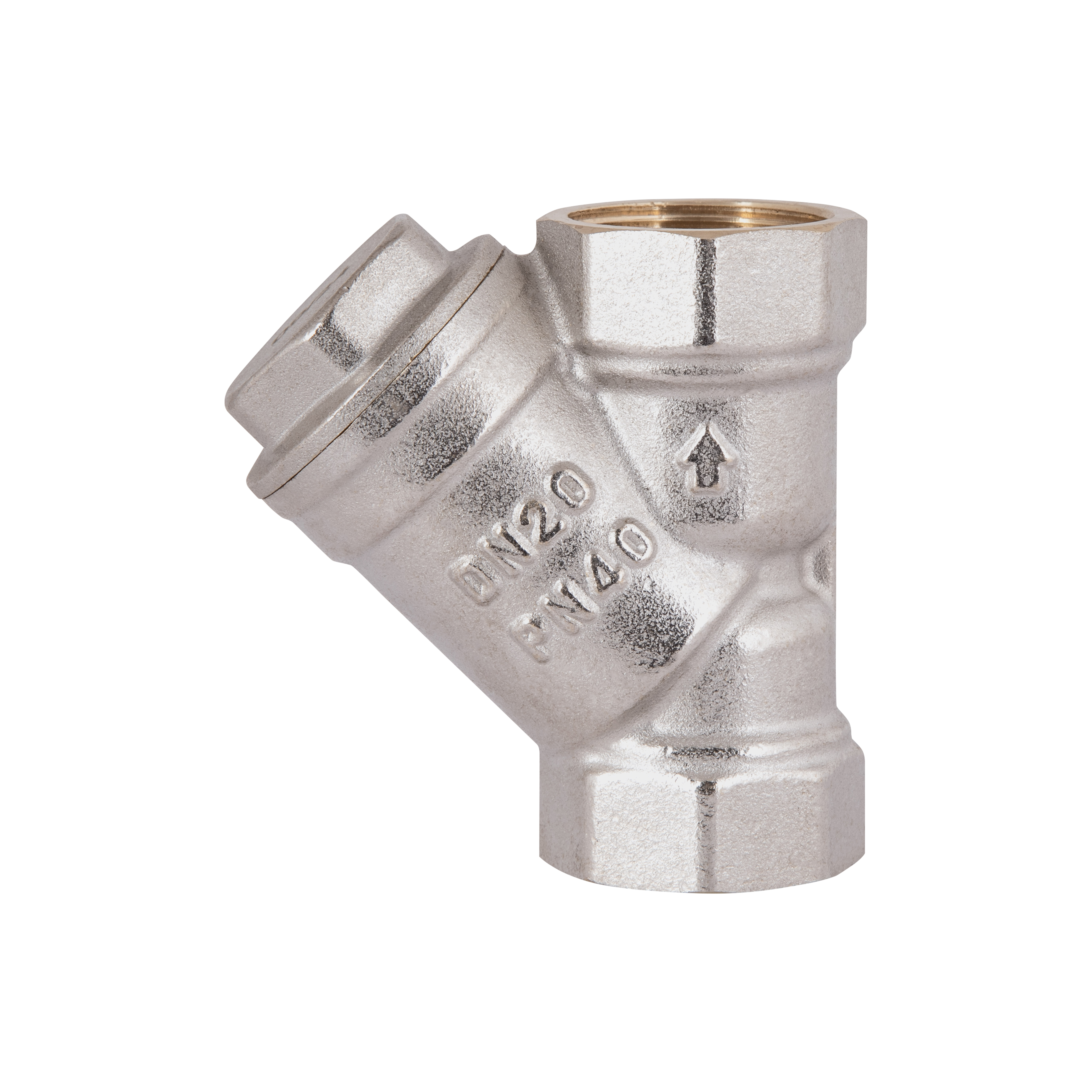 Фільтр Thermo Alliance Standart для газу 3/4"ВВ нікель, косий TAS125G20