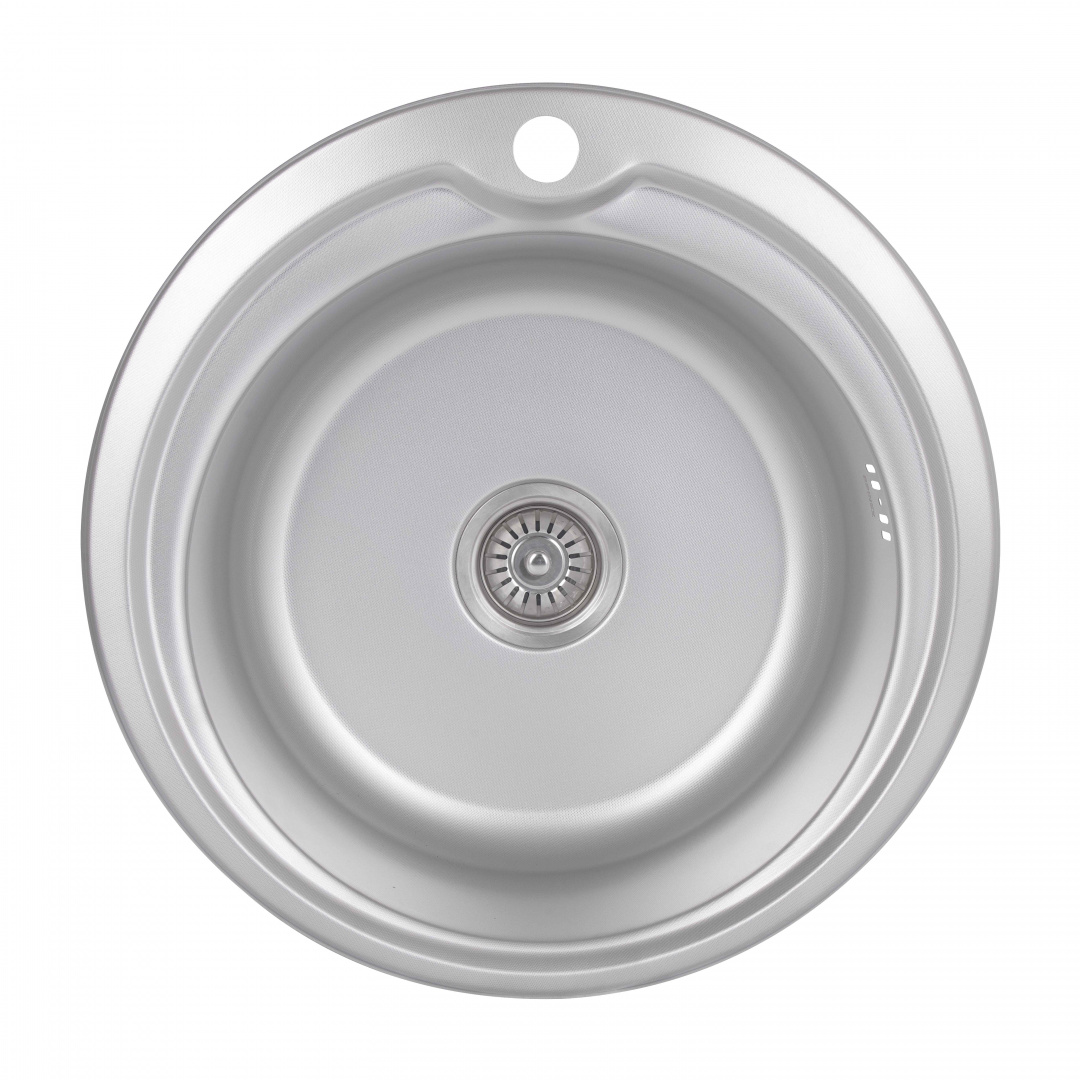 Кухонна мийка Brinex 510-D 0,8 мм Micro Decor (BRIN510MDEC08)