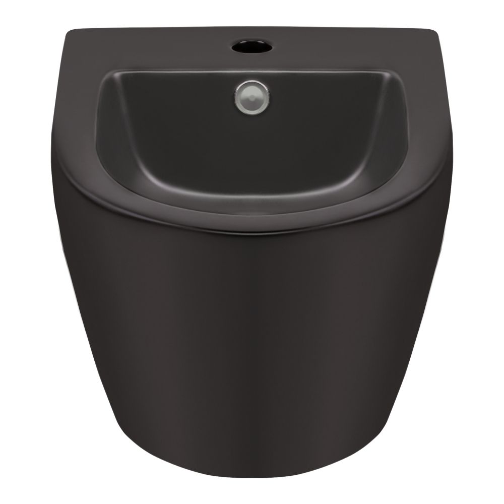 Біде підвісне Qtap Robin 495х370х325 Matt black QT1355046FMB