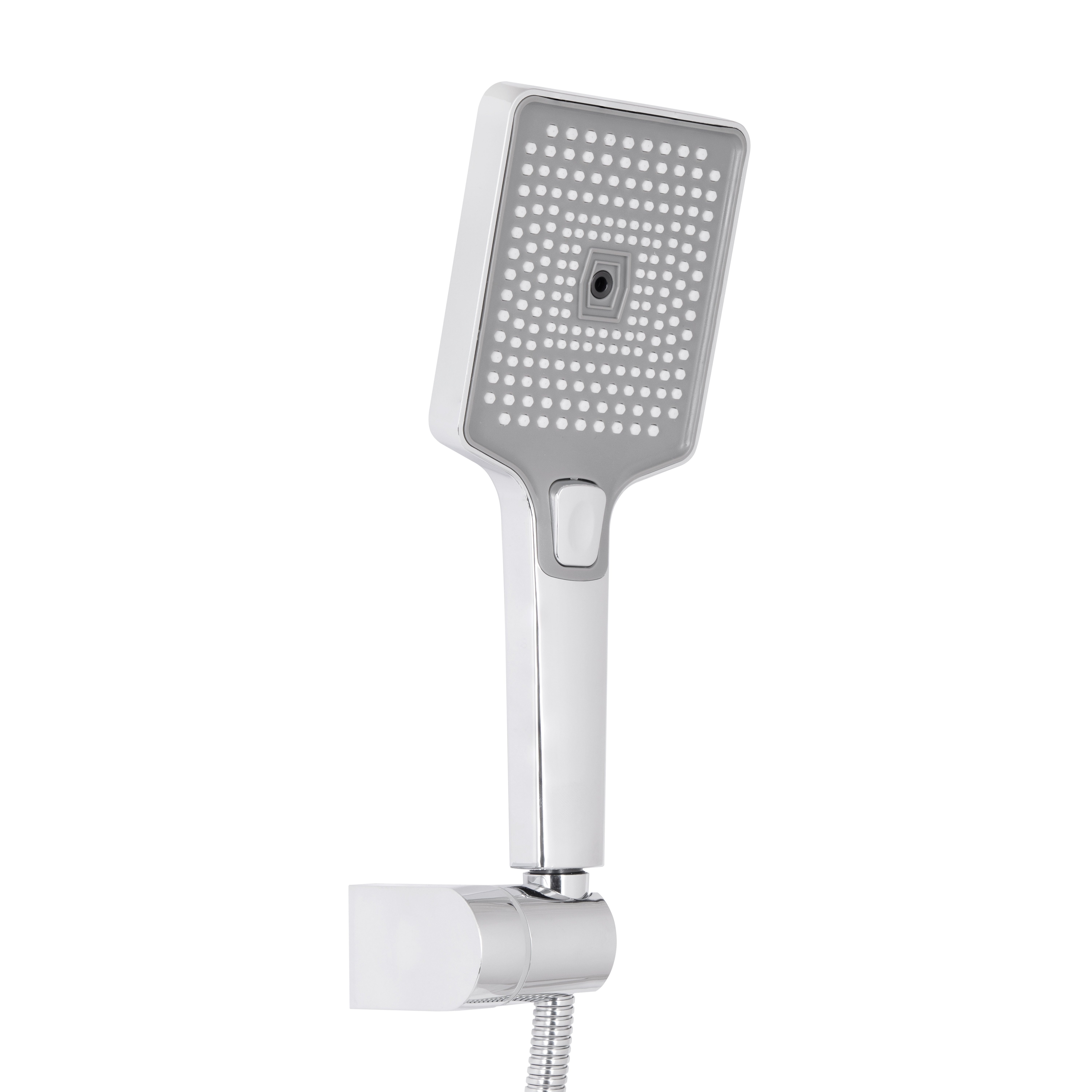 Змішувач для ванни Qtap Aries (з душовим гарнітуром) QTARI259CRM45559 Chrome