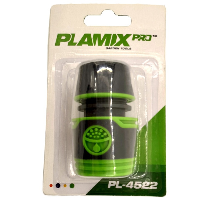 Конектор швидкознімний "аквастоп" для шланга 1/2" (ABS+TPR+PPR) PLAMIX PRO PL-4522 (PM6094)