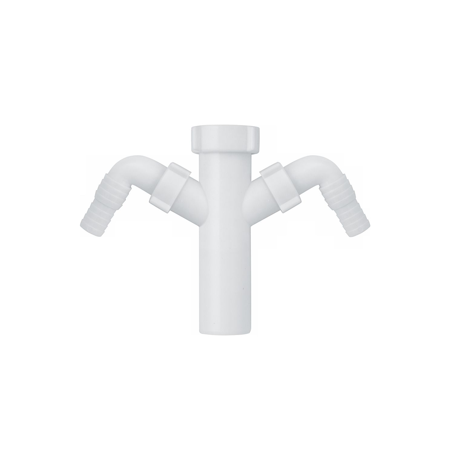 Відведення подвійне для пральних/посудомийних машин ANIplast 1 1/2"х40 мм М145EU