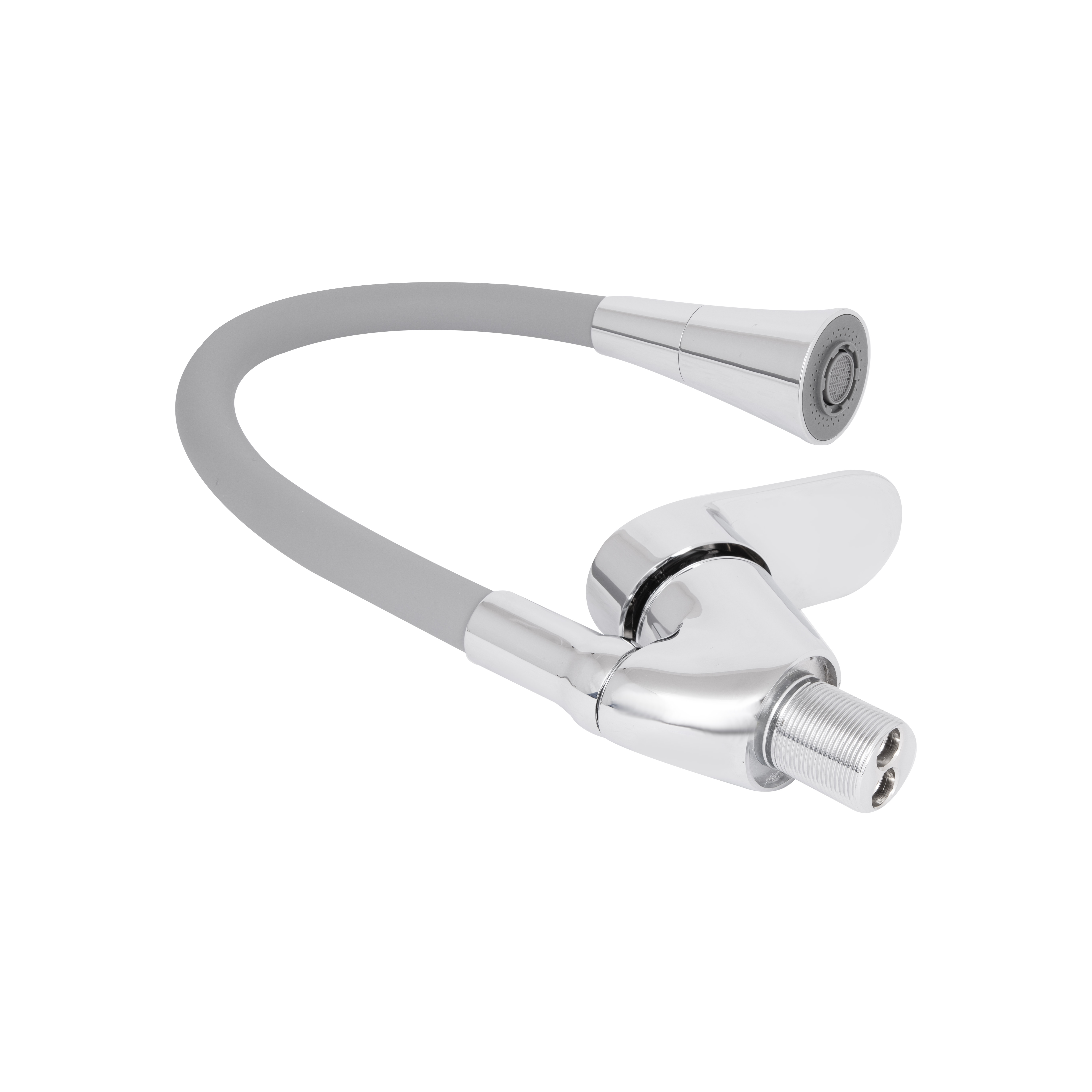 Змішувач для кухні Lidz Tani 008F3 з гнучким виливом (k40) LDTAN008F3GCR39507 Chrome/Grey
