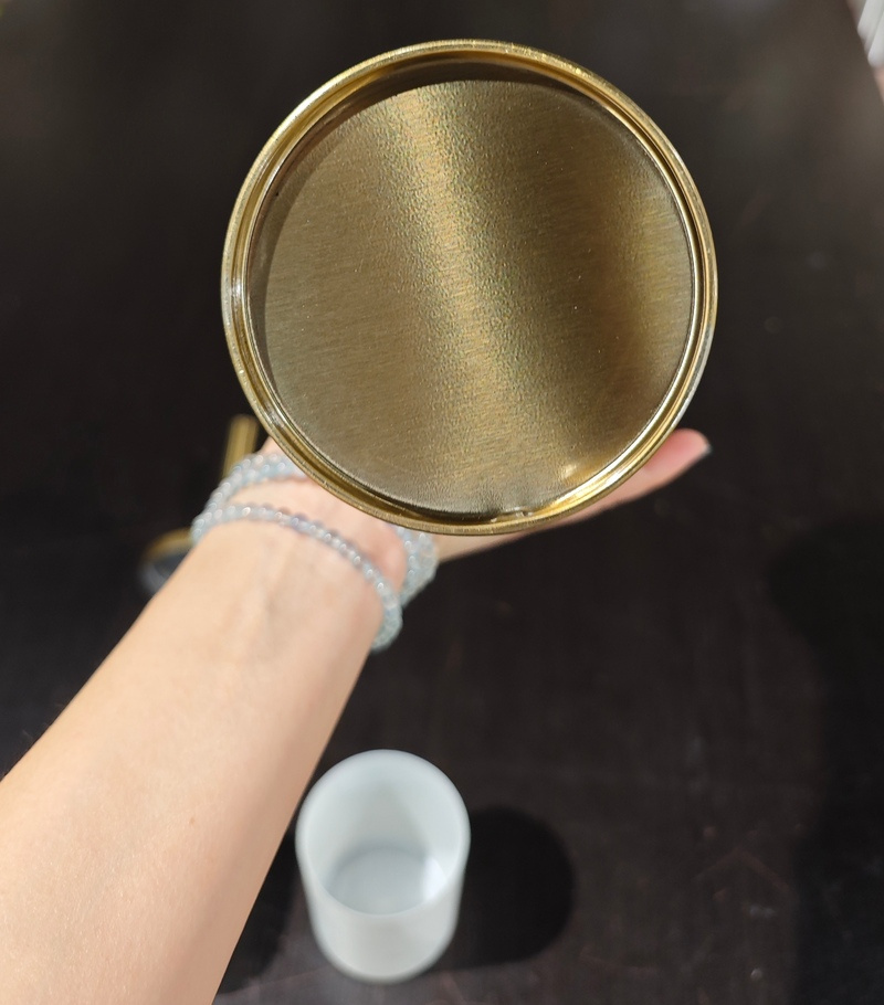 Йоржик для унітазу підлоговий MIXXUS ELLIPSE-TB0202 BRUSHED GOLD (колір матове золото) (MI8401)
