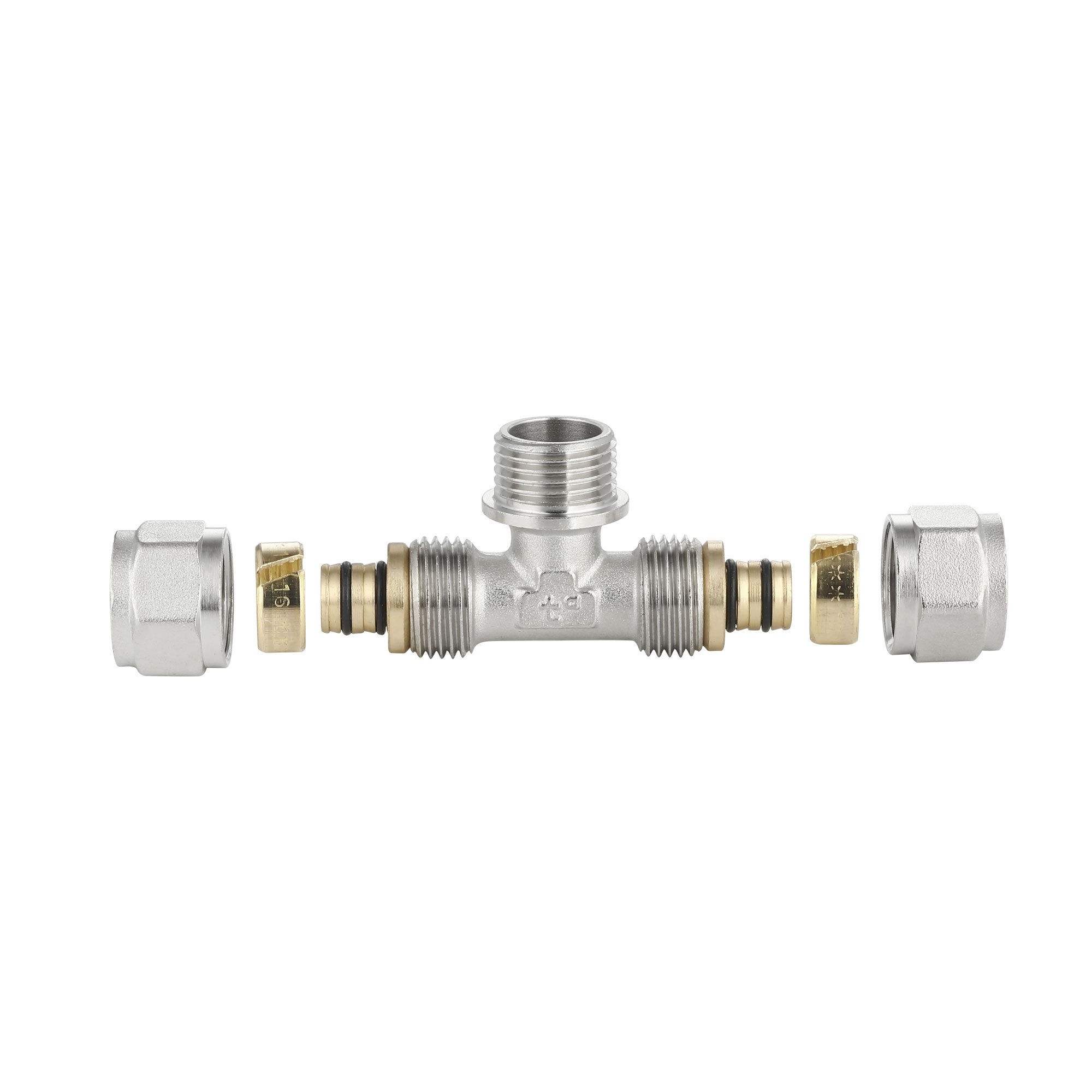 Тройник обтискний Thermo Alliance Forte 16х1/2"х16 ЗР SF178W161516