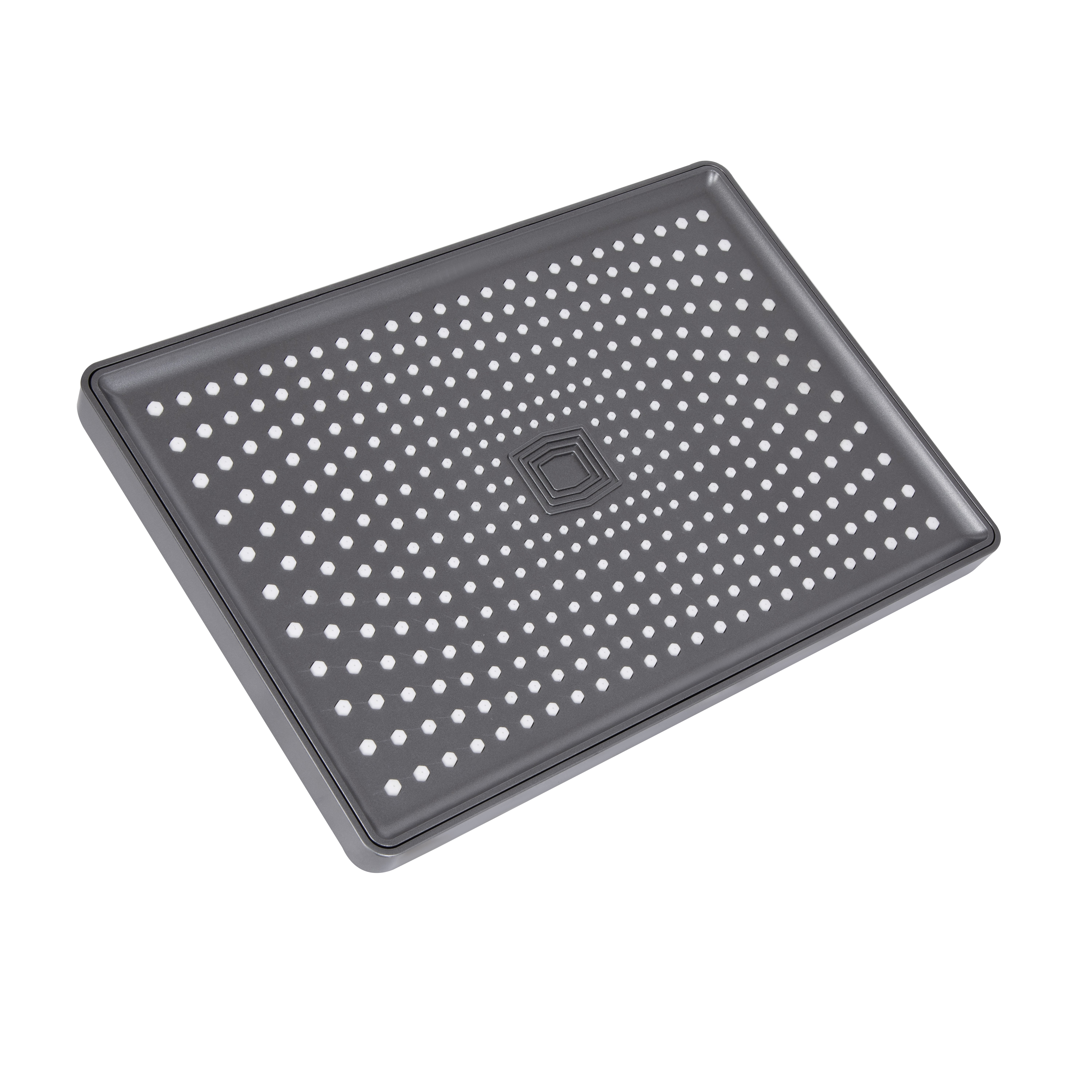 Душова система універсальна Qtap Presto на три споживачі (з виливом) QTPRE111GRP45585 Gunmetal Black