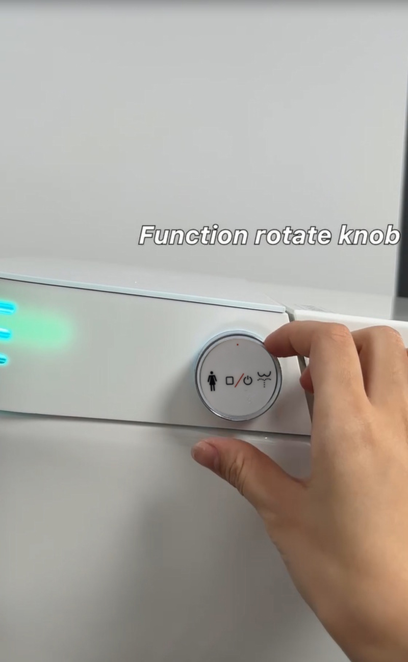 Унітаз-біде підлоговий з електронним управлінням KOER TB-0201 SMART 675x400x450mm із вбудованим бачком (KR6071)
