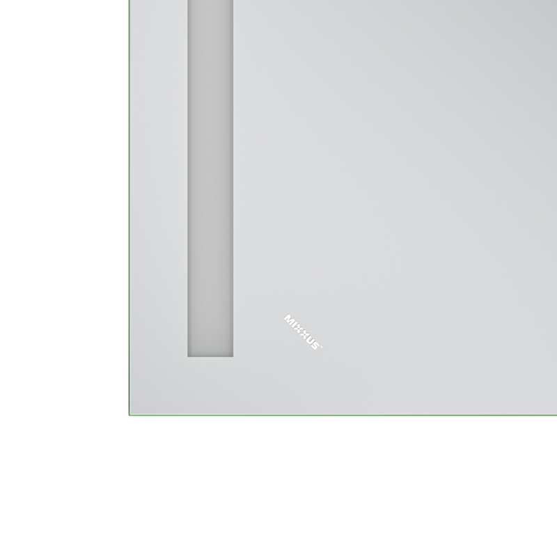 Дзеркало MIXXUS PREMIUM LINES MR18-100x70-REVERSE з LED Touch, Anti-fog, димером, рег. яскравості (MP6627)