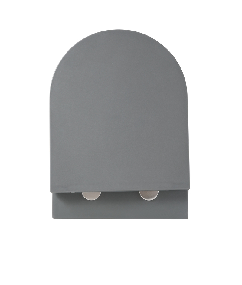 Комплект: MIXXUS PREMIUM ELLIPSE-SET-2101 GRAY Унітаз система змиву TORNADO 3.0+ Інсталяція KOER KT-0404 + панель KT-0604-07 GUN GRAY (MP6668)