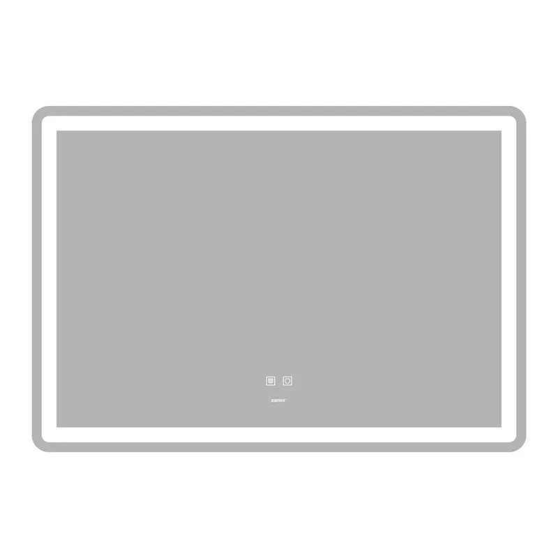 Дзеркало ZERIX MIRRA MR05-100x70 з LED Touch, Anti-fog, димером, рег. яскравості (ZX6060)