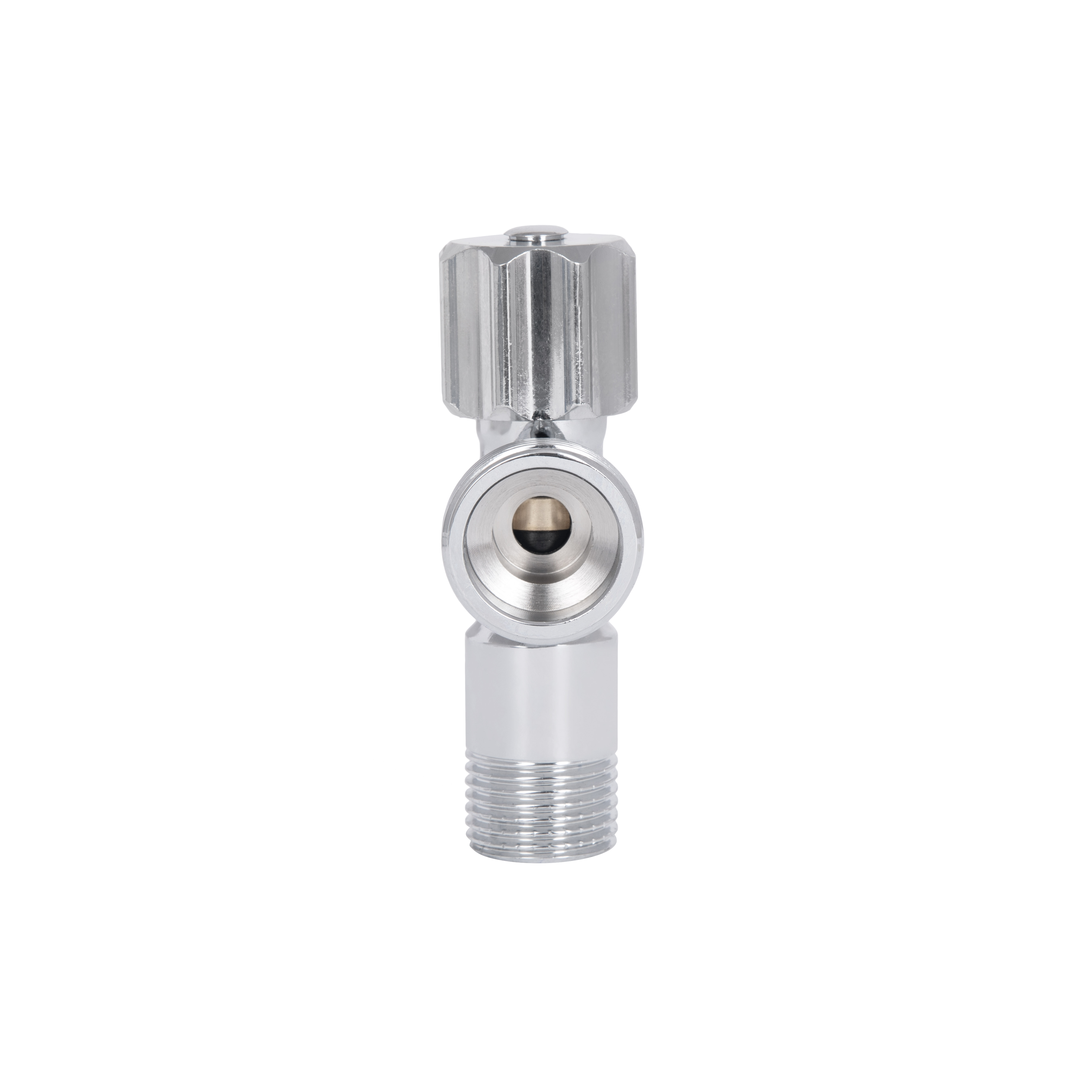 Кран кутовий Thermo Alliance Standart (ручка шестигранник) з вент.буксою 1/2"З х 3/4"З SF3441520