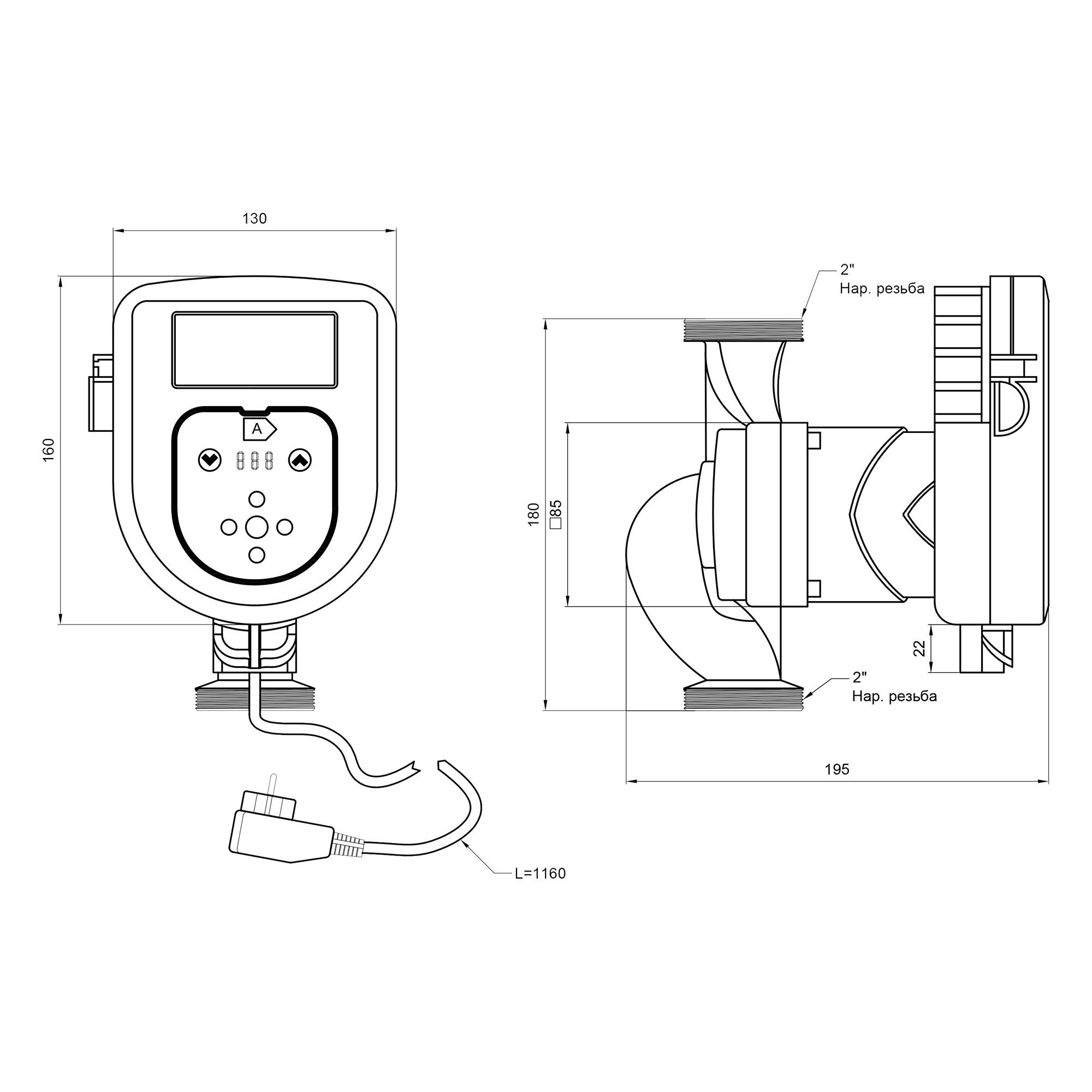 Насос циркуляційний Thermo Alliance LPSA 32/80/180