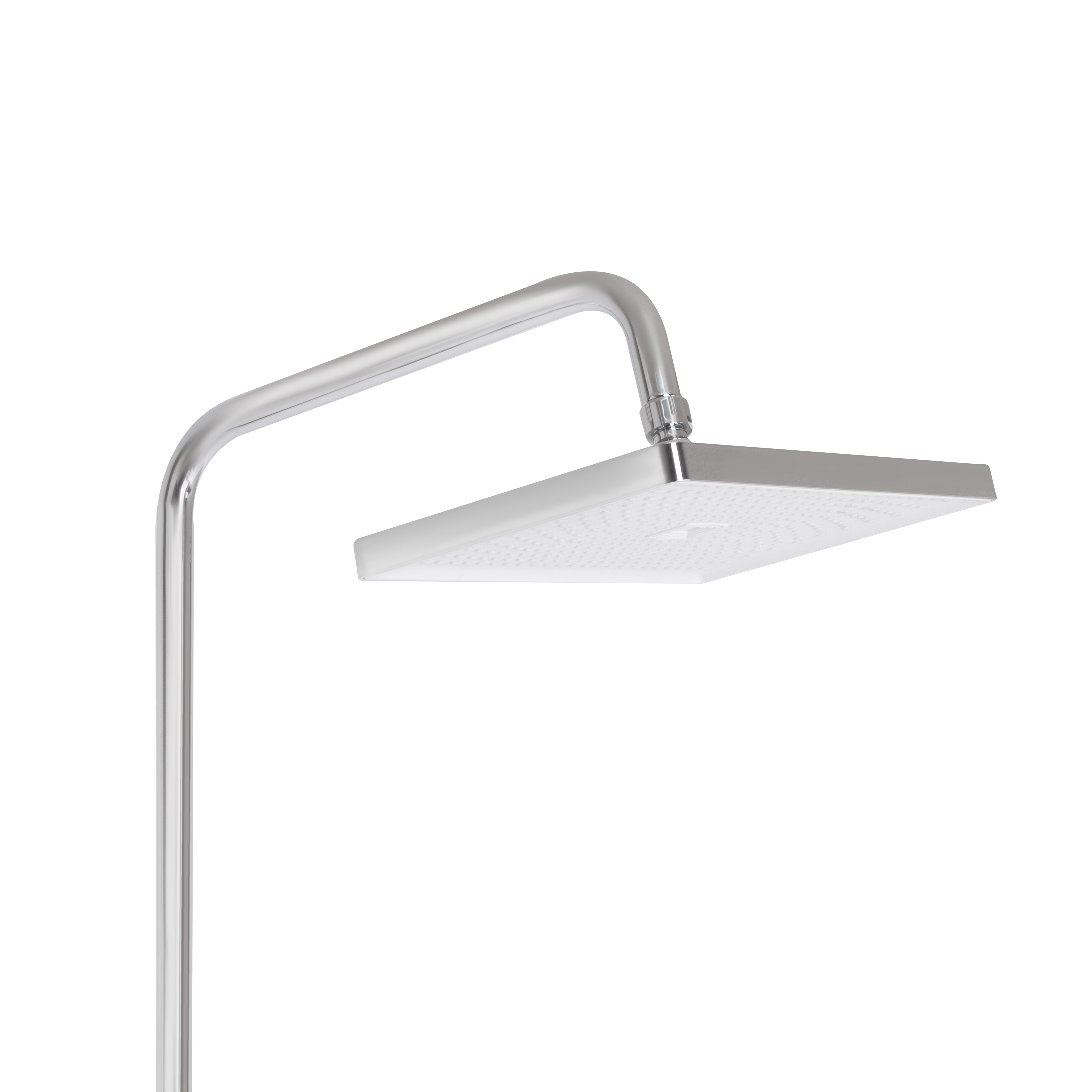 Душова система універсальна Qtap Presto на три споживачі (з виливом) QTPRE111CRW45580 Chrome/White