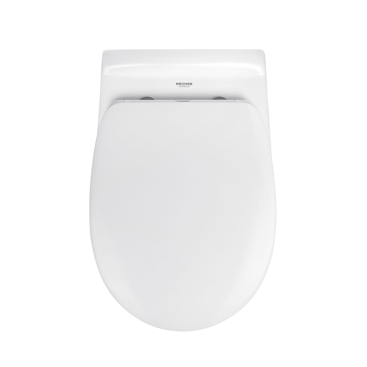 Унітаз підвісний Kroner Oker WHI533536 RIMLESS безобідковий з сидінням