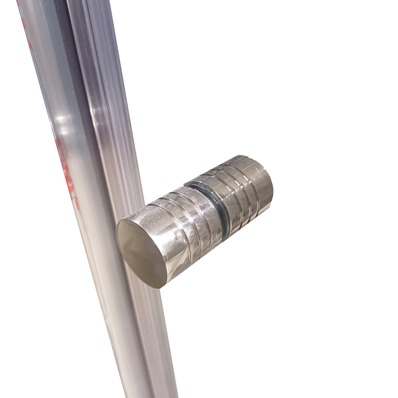 Душова кабіна без піддону KOER SR SC05-90x90x195-TR-01 прозоре скло EASY CLEAN 6мм хром (KR5363)