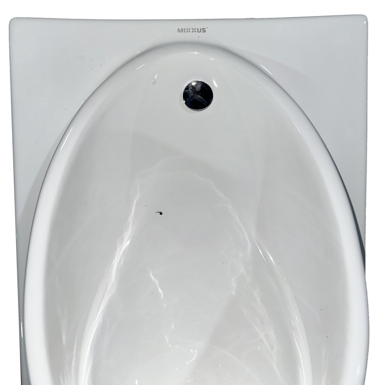 Пісуар підвісний MIXXUS PREMIUM BEVEL-1005 380x420x750mm з краном для пісуара (MP6664)