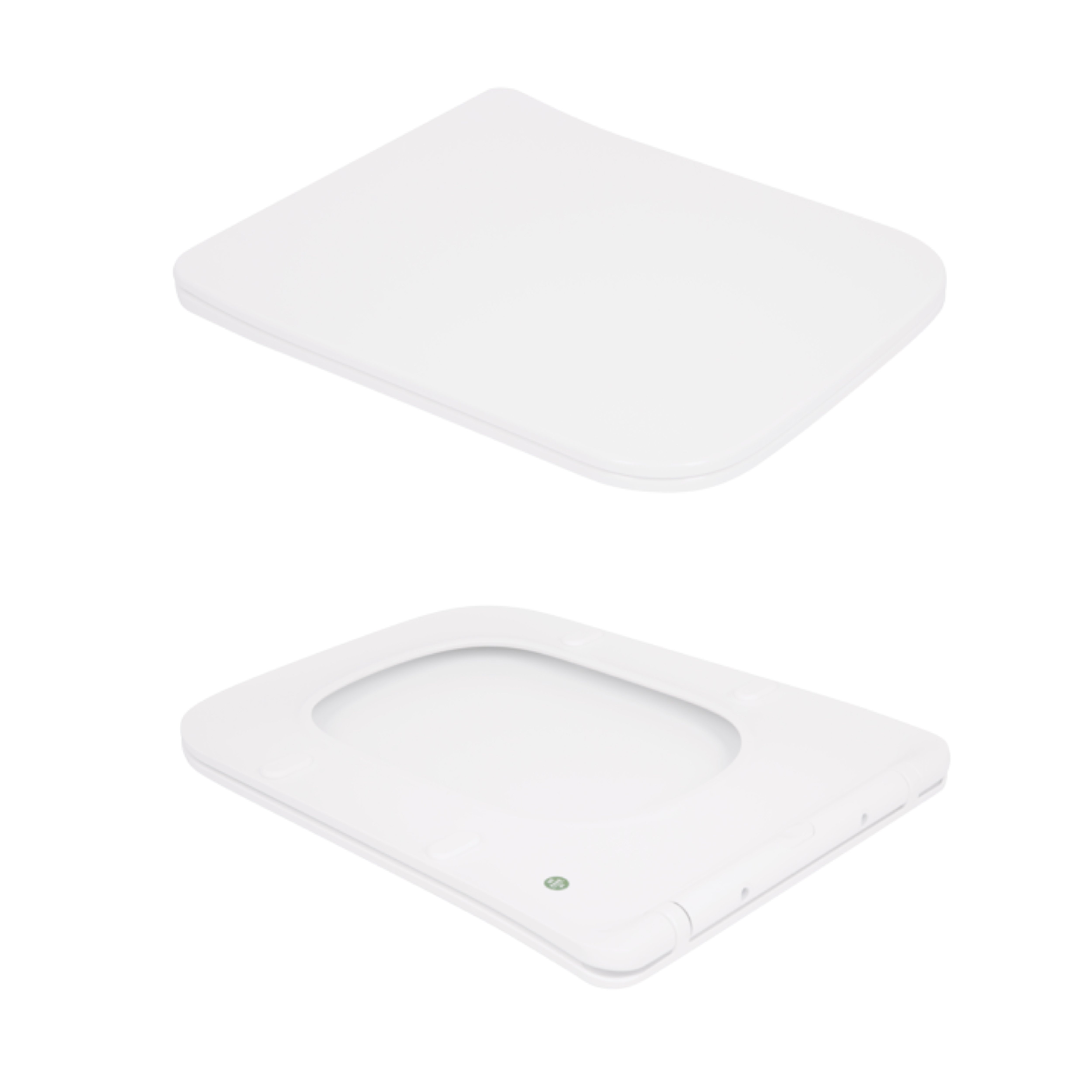 Унітаз-компакт Qtap Kalao безобідковий з сідінням Soft-close QT08221213AW
