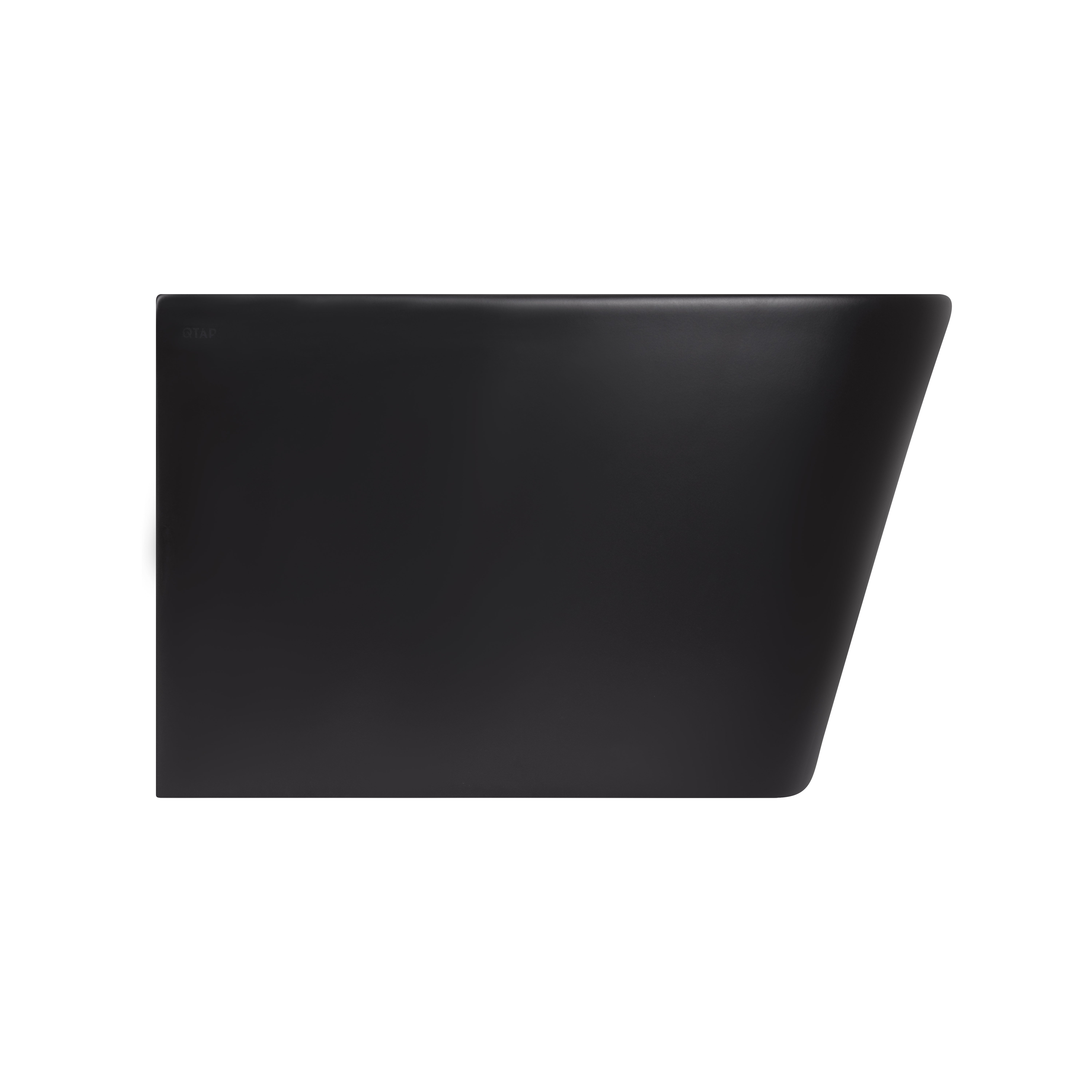 Біде підвісне Qtap Tern New 515x350x320 мм Matt Black QT17551303GMB
