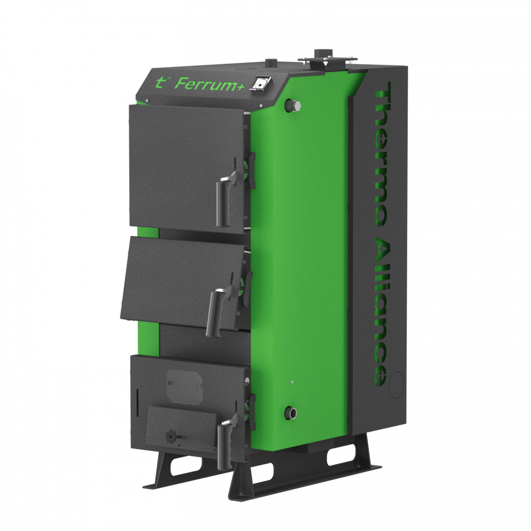 Котел твердопаливний сталевий Thermo Alliance Ferrum Plus V 5.0 FSF+ 20