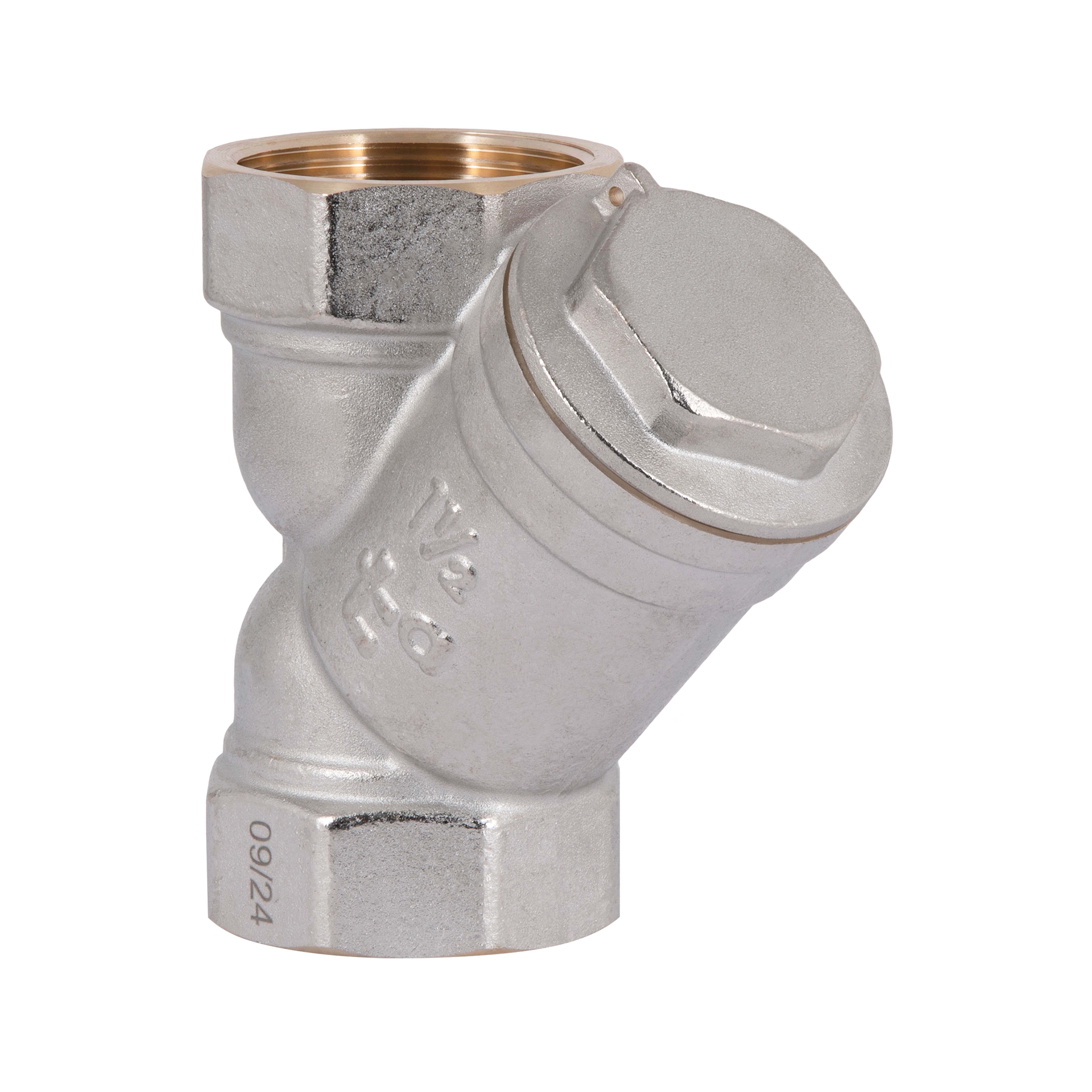 Фільтр грубої очистки Thermo Alliance Standart 1 1/2"ВВ нікель для води косий TAS124W40