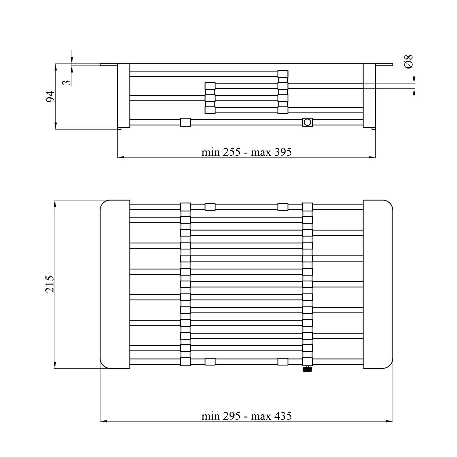 Кошик для мийки Kroner KRP Trocken - 014