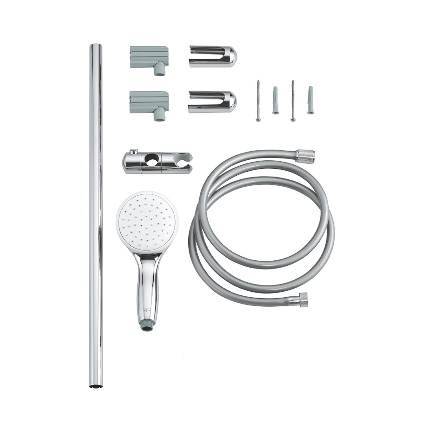 Змішувач для ванни Grohe Grohtherm 800 34567000 з душовим гарнітуром 27948001 (34567001)