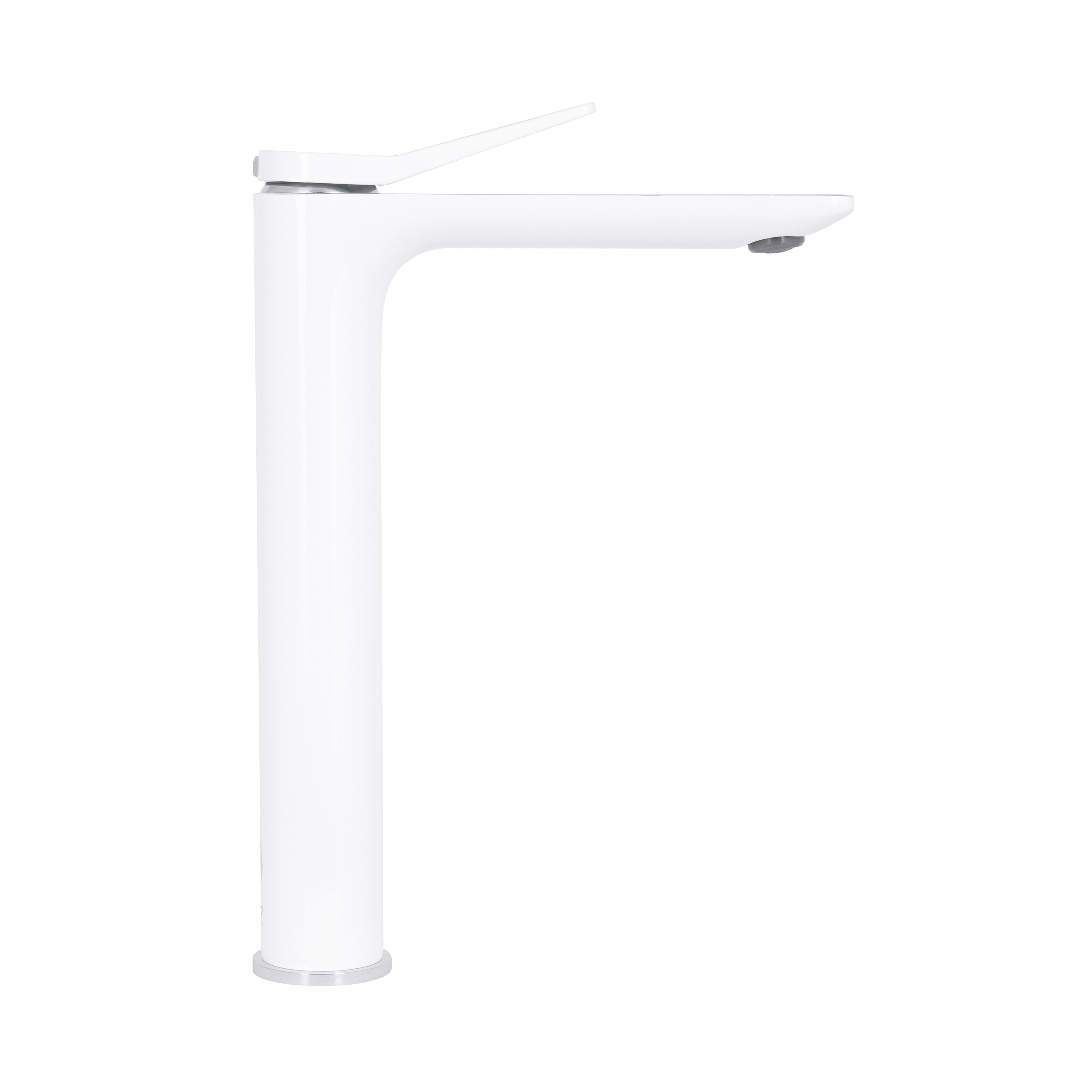 Змішувач для раковини Qtap Presto високий QTPRE269CRW45577 Chrome/White