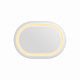 Дзеркало Qtap Gemini 600х800 з LED-підсвічуванням Touch, з антизапотіванням, з димером, рег. темп. кольору (3000-6500K) QT2578R6080