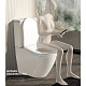 Чаша унітазу-компакту без сидіння KOER TT-0201-T3 BOWL 430x390x675 система змиву TORNADO 3.0 (MI8364)