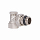 Кран радіаторний Thermo Alliance Base 1/2" ВЗ з антипротіканням кутовий SD229W15