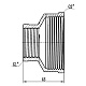 Муфта редукційна SD Forte 2"х1" ВВ SF3575025