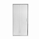 Душевая дверь в нишу Qtap Taurus CRM208-9.C6 80-90x185 см, стекло Clear 6 мм, покрытие CalcLess