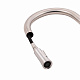 Змішувач для кухні Qtap Evicka з висувним виливом QTEVI91103UN Brushed Nickel PVD