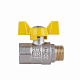 Кран кульовий Thermo Alliance Standart 1/2" ВЗ для газу (метелик) SD607NG15PN40