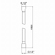 Шланг для ручного душу Qtap Hadice 1600 мм QTHADPVC160C Chrome
